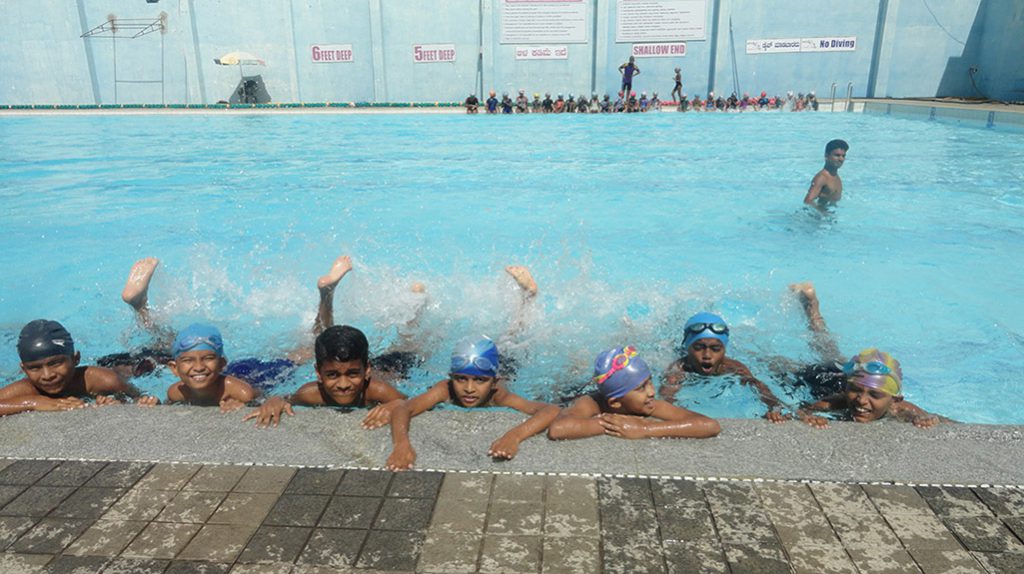 Swimming at SSM