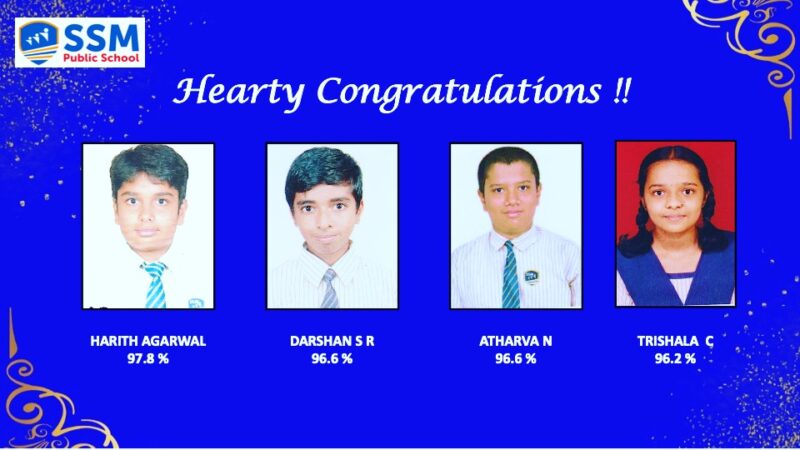 10th Std toppers 2024-25